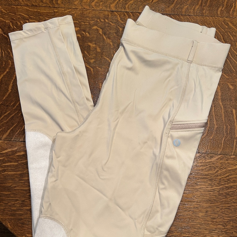 NWT Santiny zippered horse riding pants breeches XL